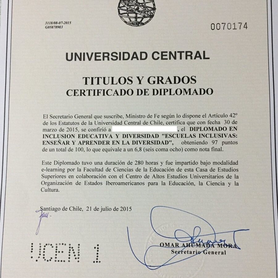 VENTA DIPLOMAS EN CHILE VENTA DIPLOMAS EN CHILE