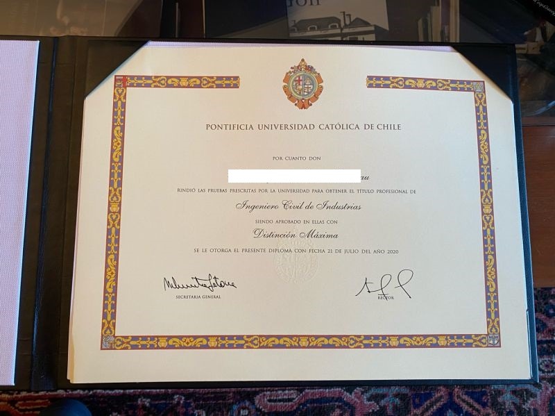 Titulos Universitarios en Chile