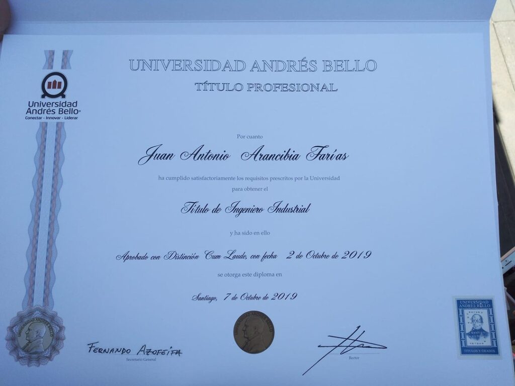 COMPRAR TITULOS UNIVERSITARIOS EN CHILE